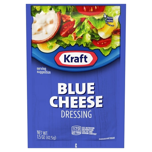 Kraft Blue Cheese Mix Dressing Single Serve, 60 x 1.5 oz Case - DOT product image 2