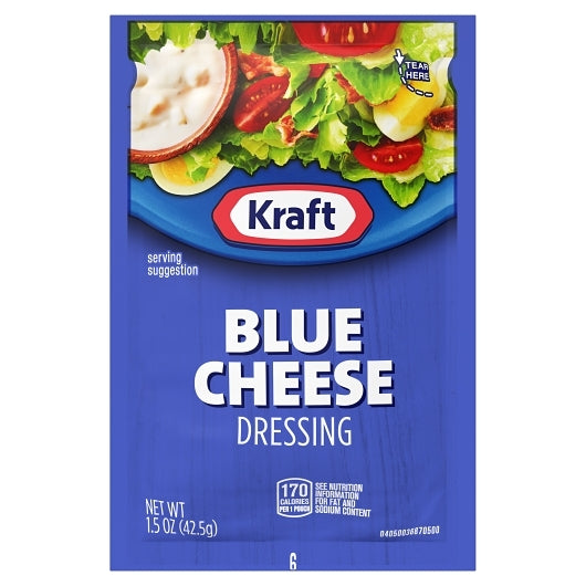 Kraft Blue Cheese Mix Dressing Single Serve, 60 x 1.5 oz Case - DOT product image 4