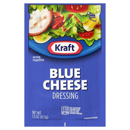 Kraft Blue Cheese Mix Dressing Single Serve, 60 x 1.5 oz Case - DOT product image 4