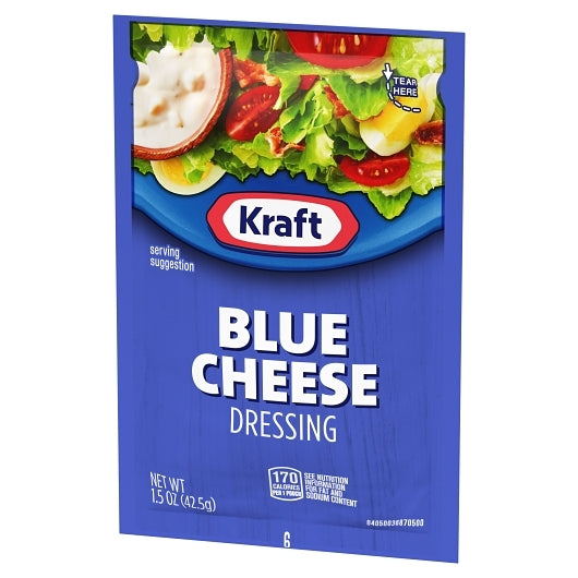 Kraft Blue Cheese Mix Dressing Single Serve, 60 x 1.5 oz Case - DOT product image 7