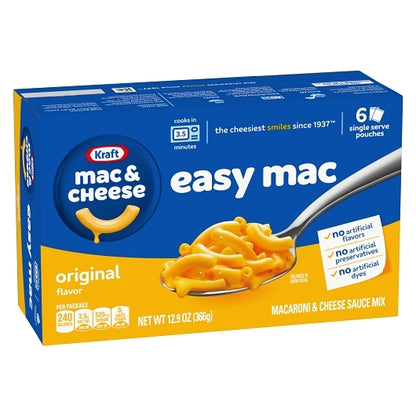 Kraft Easy Macaroni & Cheese Single Serve, 8 x 366 GR Case - DOT product image 4