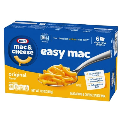 Kraft Easy Macaroni & Cheese Single Serve, 8 x 366 GR Case - DOT product image 5