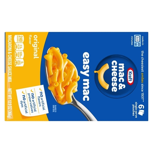 Kraft Easy Macaroni & Cheese Single Serve, 8 x 366 GR Case - DOT product image 6