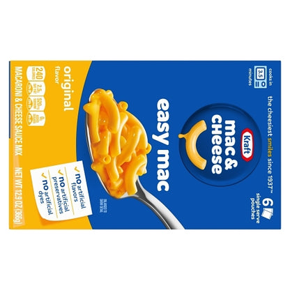 Kraft Easy Macaroni & Cheese Single Serve, 8 x 366 GR Case - DOT product image 6