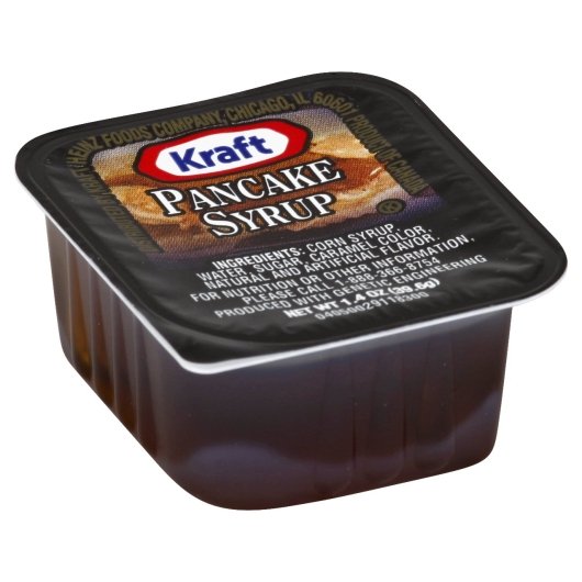 Kraft Table Pancake Syrup Single Serve Cups, 120 x 1.4 oz Case - Condiments & Sauces