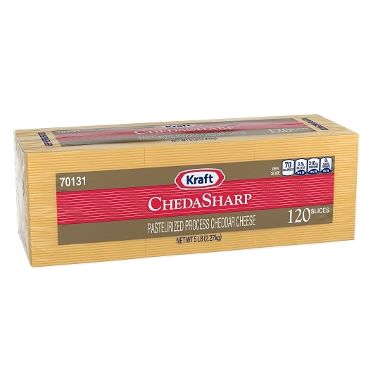 Kraft Regular Sharp Cheddar Cheese, 4 x 2.27 KG Case - DOT product image 4