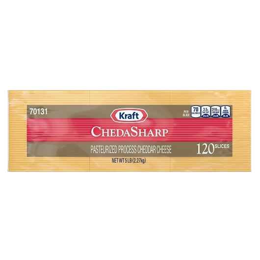 Kraft Regular Sharp Cheddar Cheese, 4 x 2.27 KG Case - DOT product image 3