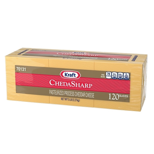 Kraft Regular Sharp Cheddar Cheese, 4 x 2.27 KG Case - DOT product image 5