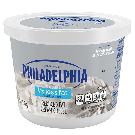 Philadelphia Light Cream Cheese, 6 x 48 oz Case - DOT product image 5