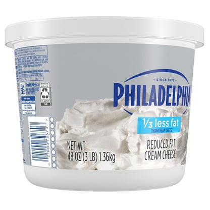Philadelphia Light Cream Cheese, 6 x 48 oz Case - DOT product image 6