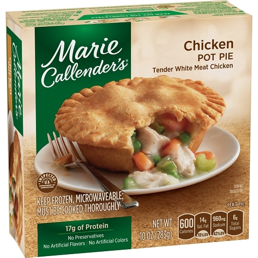 Conagra Marie Calendar Chicken Pot Pie, 12 x 10 oz Case - DOT product image 4