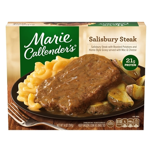 Conagra Marie Calendar Salisbury Steak, 8 x 14 oz Case - Prepared Foods