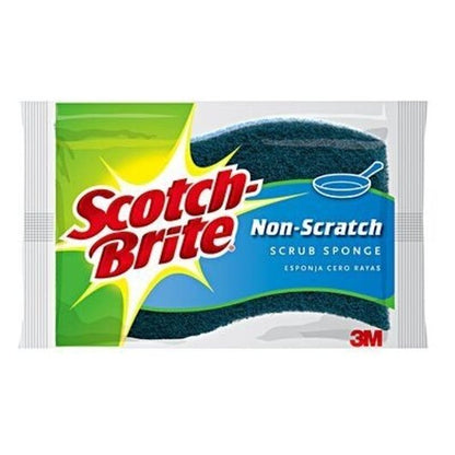 Scotch Brite Non-Scratch Scrub Sponge, 12 x 1 ct Case - Cleaners & Sanitizers