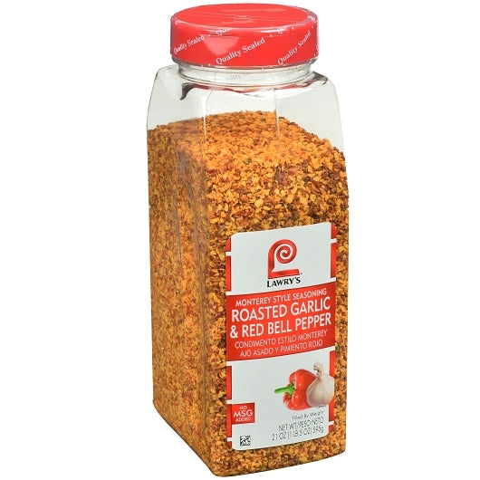 Lawry`s Roasted Garlic & Red Bell Pepper, 6 x 21 oz Case - DOT product image 5
