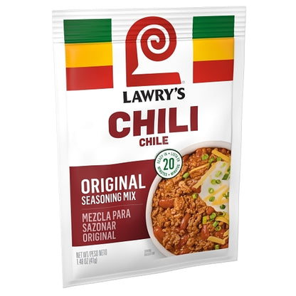 Lawry's Seasoning Mix Chili, 12 x 1.48 oz Case - DOT product image 8