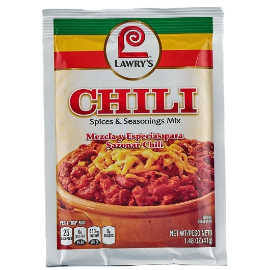 Lawry's Seasoning Mix Chili, 12 x 1.48 oz Case - DOT product image 5