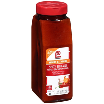 Lawrys Buffalo Wing Seasoning Mix, 6 x 21.5 oz Case - DOT product image 8
