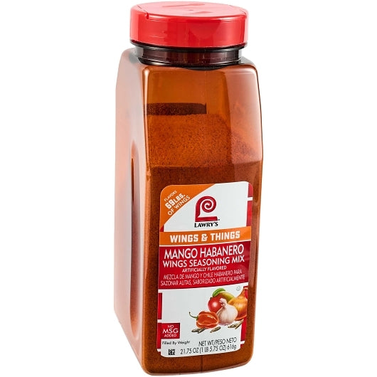 Lawrys Mango Habanero Wing, 6 x 21.75 oz Case - DOT product image 5