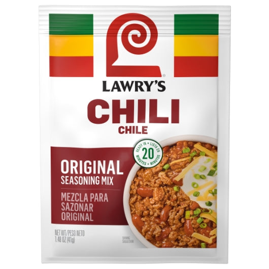 Lawry's Seasoning Mix Chili, 12 x 1.48 oz Case - DOT product image 3