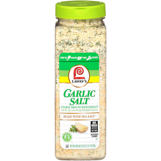 Lawry's Garlic Salt Seasoning, 15 x 33 oz Case - DOT product image 2