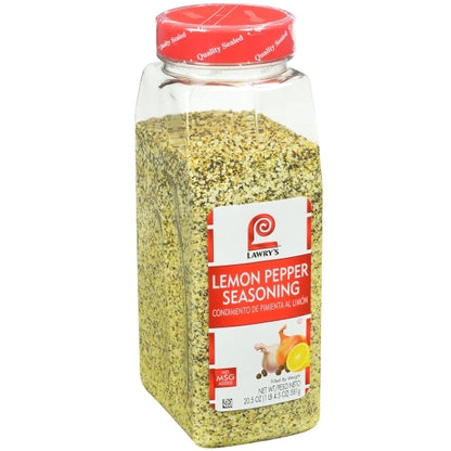 Lawrys Lemon Pepper No Msg Lemon Pepper Seasoning, 6 x 20.5 oz Case - DOT product image 8