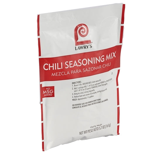 Lawry's Chili Seasoning Mix, 6 x 5.7 oz Case - DOT product image 8