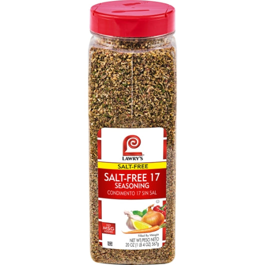 Lawrys Salt Free 17 Seasoning, 6 x 20 oz Case - DOT product image 2