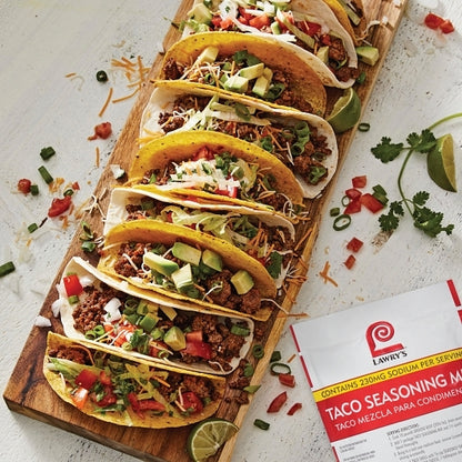 Lawrys Taco Seasonings Taco Seasoning Mix, 6 x 22 oz Case - DOT product image 8