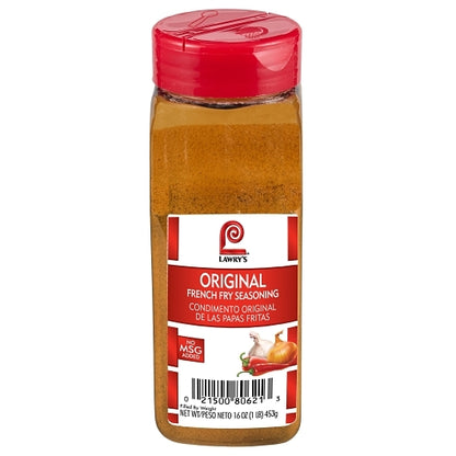 Lawry's Original French Fry Seasoning, 6 x 16 oz Case - DOT product image 2