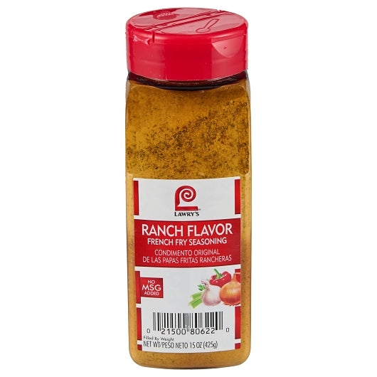 Lawrys Ranch Flavor Ranch French Fry Seasoning, 6 x 15 oz Case - DOT product image 2