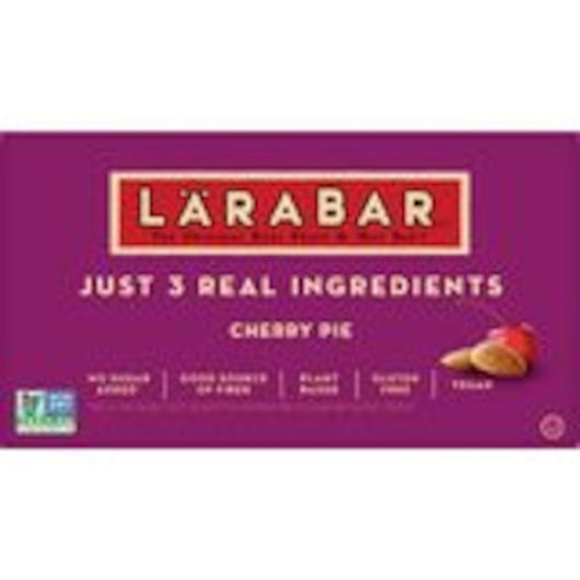 Larabar Gluten-Free Vegan Cherry Pie Bar, 4 x 16 x 1.7 oz Case - DOT product image 5
