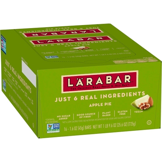Larabar Gluten-Free Vegan Apple Pie Bar, 4 x 16 x 1.6 oz Case - DOT product image 6