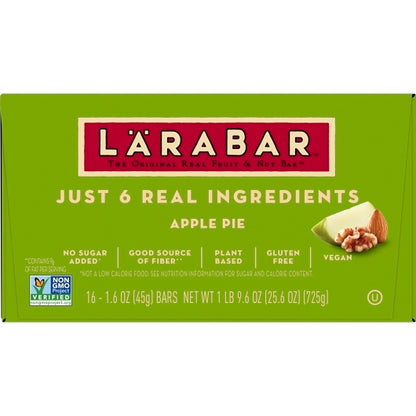 Larabar Gluten-Free Vegan Apple Pie Bar, 4 x 16 x 1.6 oz Case - DOT product image 4