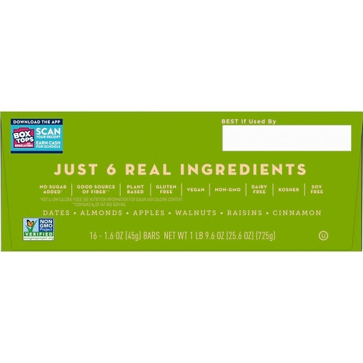 Larabar Gluten-Free Vegan Apple Pie Bar, 4 x 16 x 1.6 oz Case - DOT product image 8