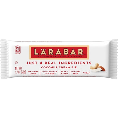 Larabar Gluten-Free Vegan Coconut Cream Bar, 4 x 16 x 1.7 oz Case - DOT product image 4