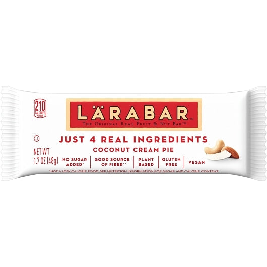 Larabar Gluten-Free Vegan Coconut Cream Bar, 4 x 16 x 1.7 oz Case - DOT product image 6