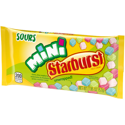 Starburst Minis Sour Singles, 12 x 24 x 1.85 oz Case - DOT product image 5