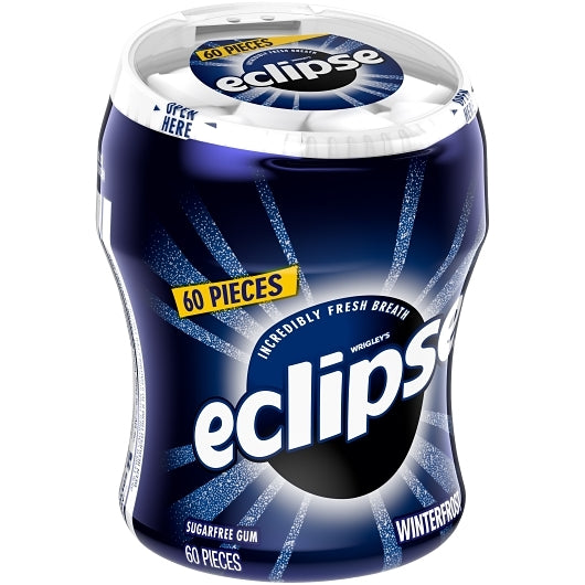 Eclipse GUM BIG-E PACK TRAY WINTERFROST, 4 x 4 x 60 PC Case - Alternate product angle or state