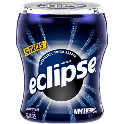 Eclipse GUM BIG-E PACK TRAY WINTERFROST, 4 x 4 x 60 PC Case - Front/center packaged product image