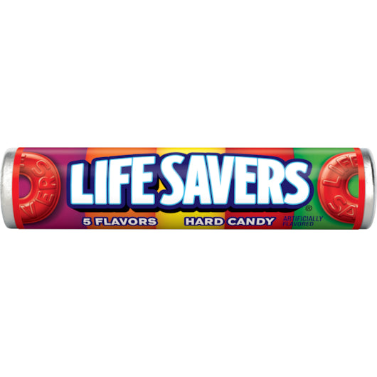 Life Savers Five Flavor Candy Roll, 15 x 20 x 1.14 oz Case - DOT product image 3