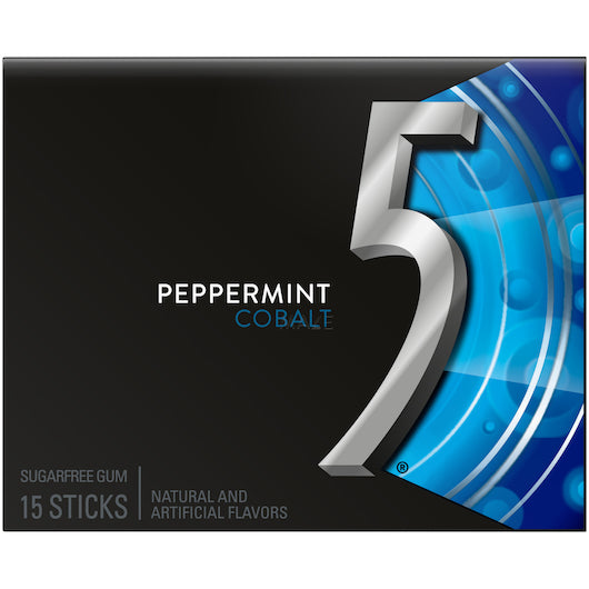 Five Cobalt Gum, 12 x 10 x 15 PC Case - Front/center packaged product image