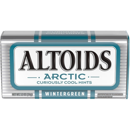 Altoids Arctic Wintergreen, 12 x 8 x 1.2 oz Case - Candy & Confections
