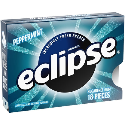 Eclipse Single Serve Peppermint Gum, 18 x 8 x 18 PC Case - DOT product image 2
