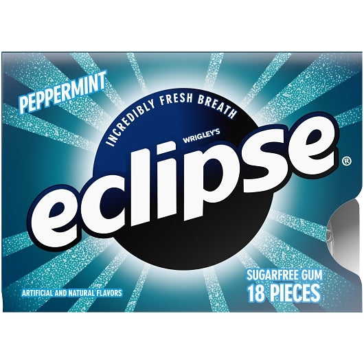 Eclipse Single Serve Peppermint Gum, 18 x 8 x 18 PC Case - DOT product image 6
