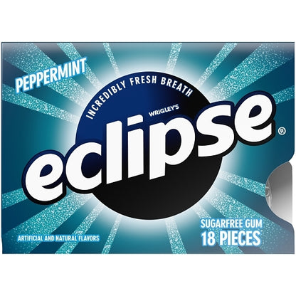 Eclipse Single Serve Peppermint Gum, 18 x 8 x 18 PC Case - DOT product image 6