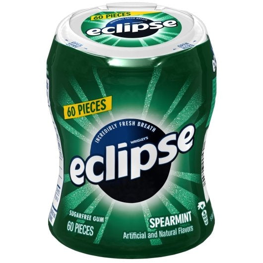Eclipse Single Serve Spearmint Gum, 18 x 8 x 18 PC Case - DOT product image 5