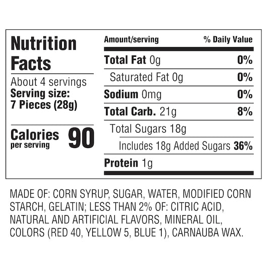Life Savers Share Size Plain Gummies, 6 x 15 x 4.2 oz Case - DOT product image 2