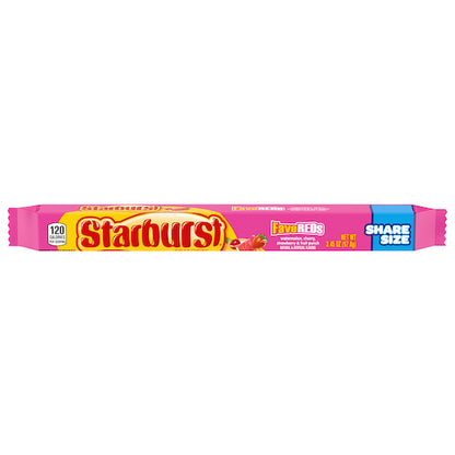 Starburst Fave Reds Tear & Share, 6 x 24 x 3.45 oz Case - Candy & Confections