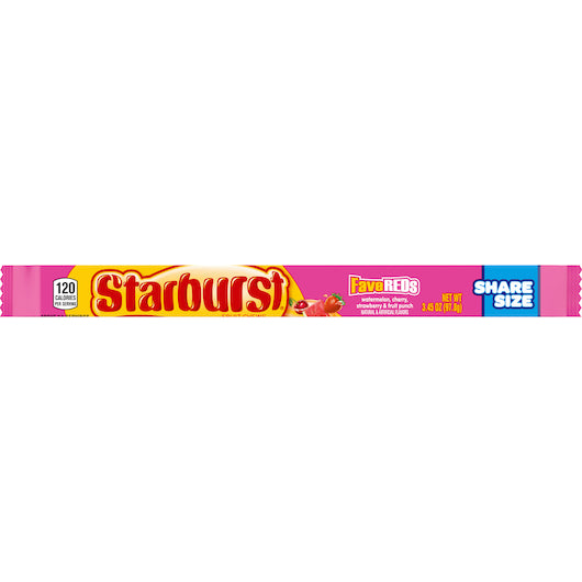 Starburst Fave Reds Tear & Share, 6 x 24 x 3.45 oz Case - DOT product image 4