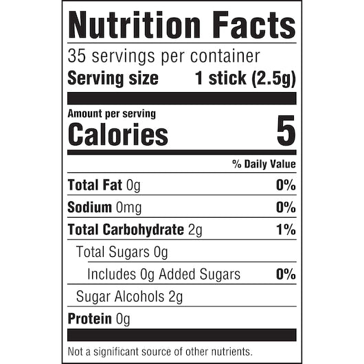Extra GUM POLAR ICE, 8 x 6 x 35 PC Case - DOT product image 8